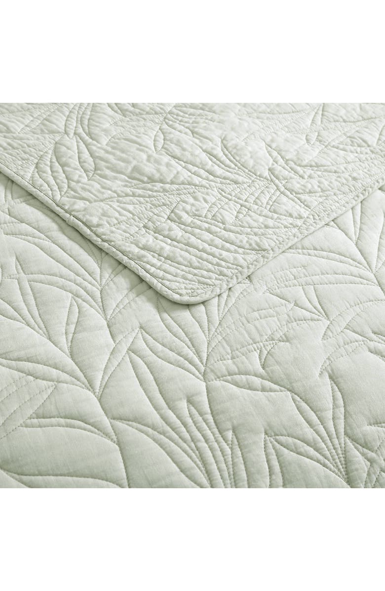 Tommy Bahama Solid Costa Sera Cotton Quilt, Alternate, color, Sage Green