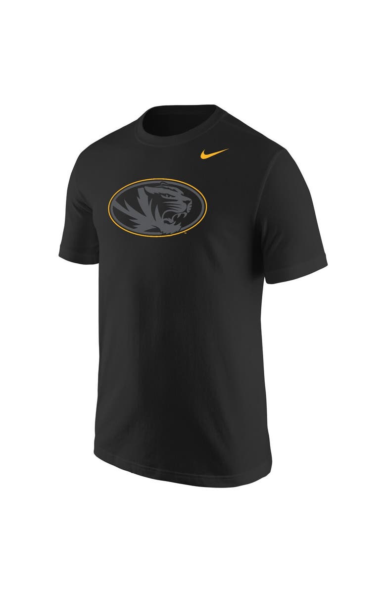 Nike Men's Nike Black Missouri Tigers Logo Color Pop T-Shirt, Alternate, color, 