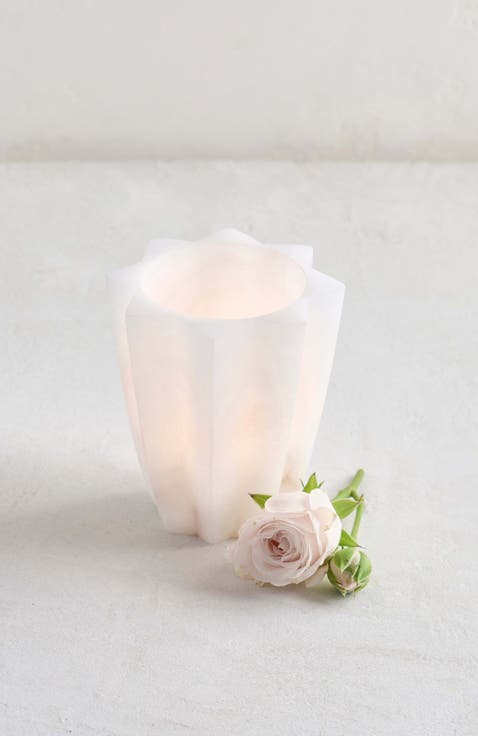 Tara Alabaster Votive Cup