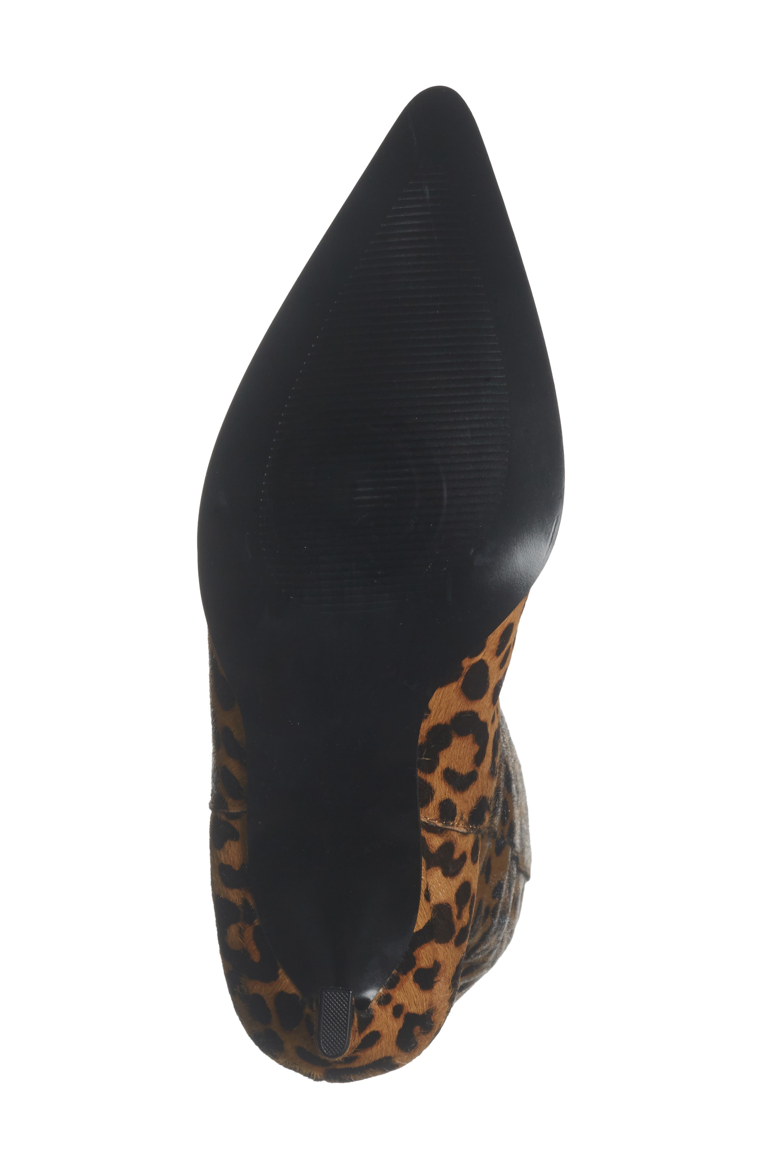 Steve Madden Leyna Genuine Calf Hair Boot, Alternate, color, Leopard