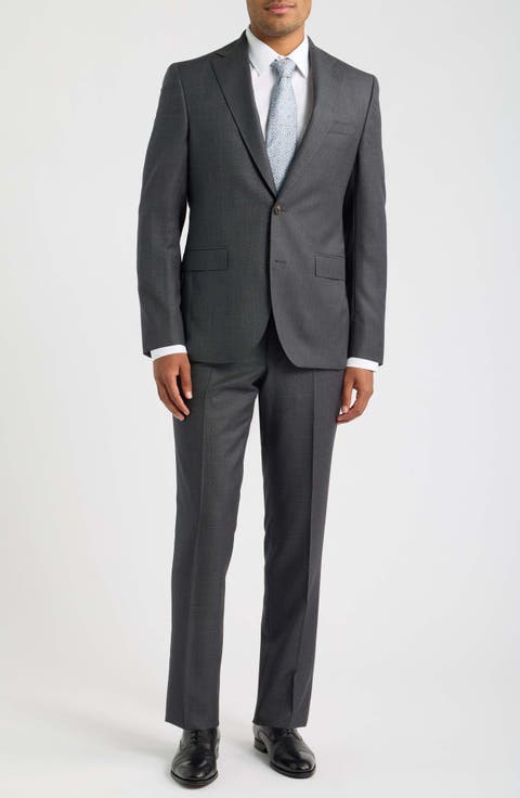 Esprit Birdseye Wool Suit