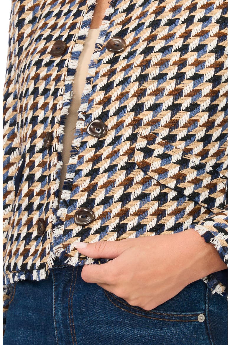 Bouclé Blazer, Alternate, color, MULTI