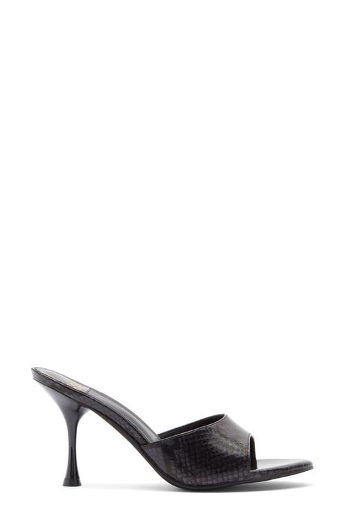 Jeffrey Campbell Agent Slide Sandal In Black