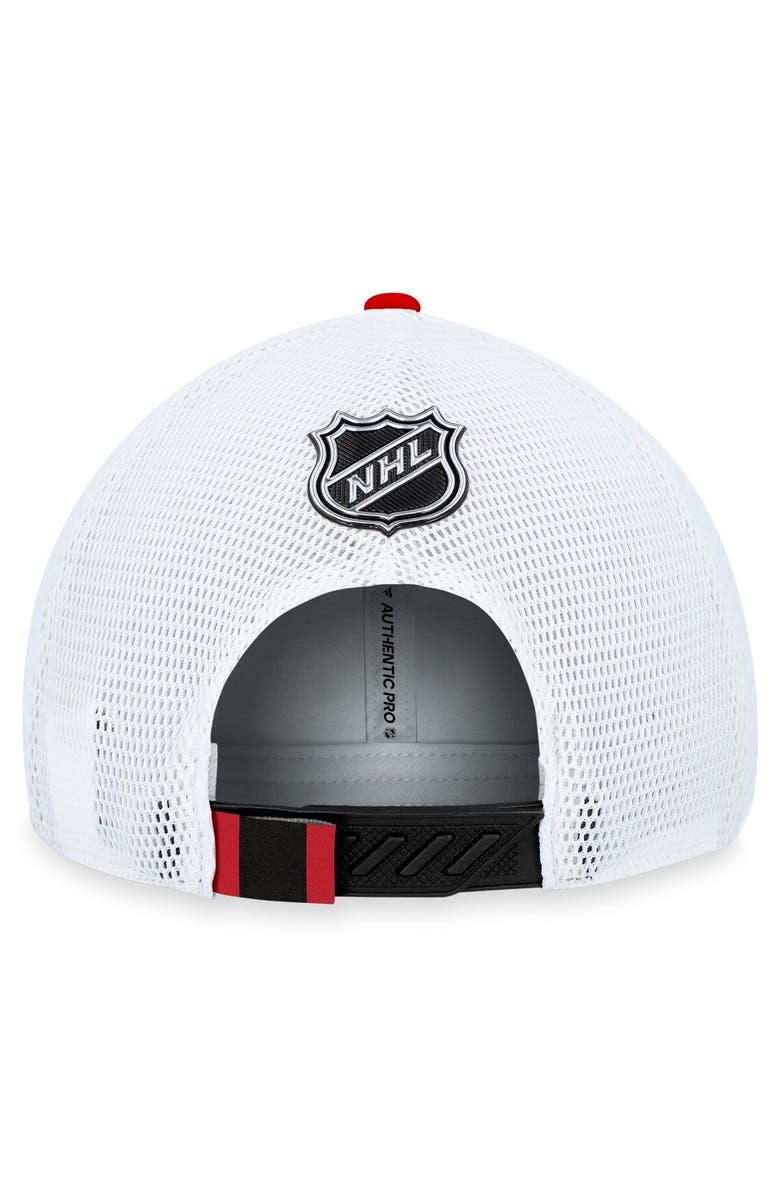 FANATICS Men's Fanatics Branded  Black Ottawa Senators 2023 NHL Draft On Stage Trucker Adjustable Hat, Alternate, color, 