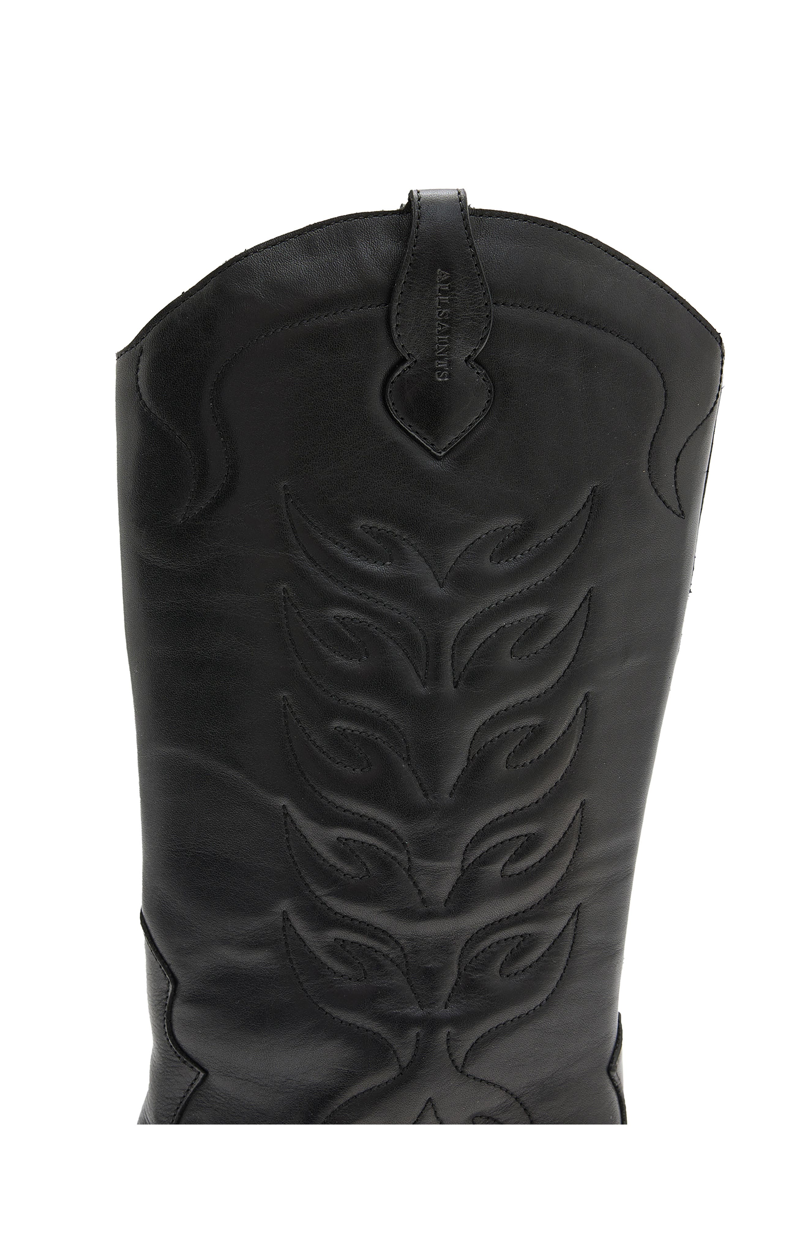 AllSaints Dolly Western Boot, Alternate, color, 