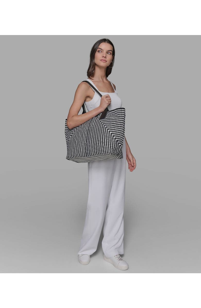 KARL LAGERFELD PARIS Henriette Tote, Alternate, color, Black Multi