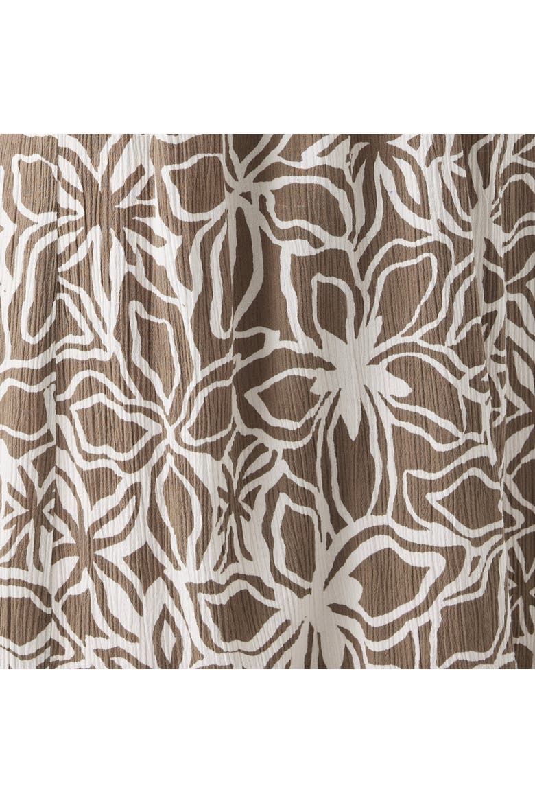 Alona Shirred Dress, Alternate, color, Olive / White