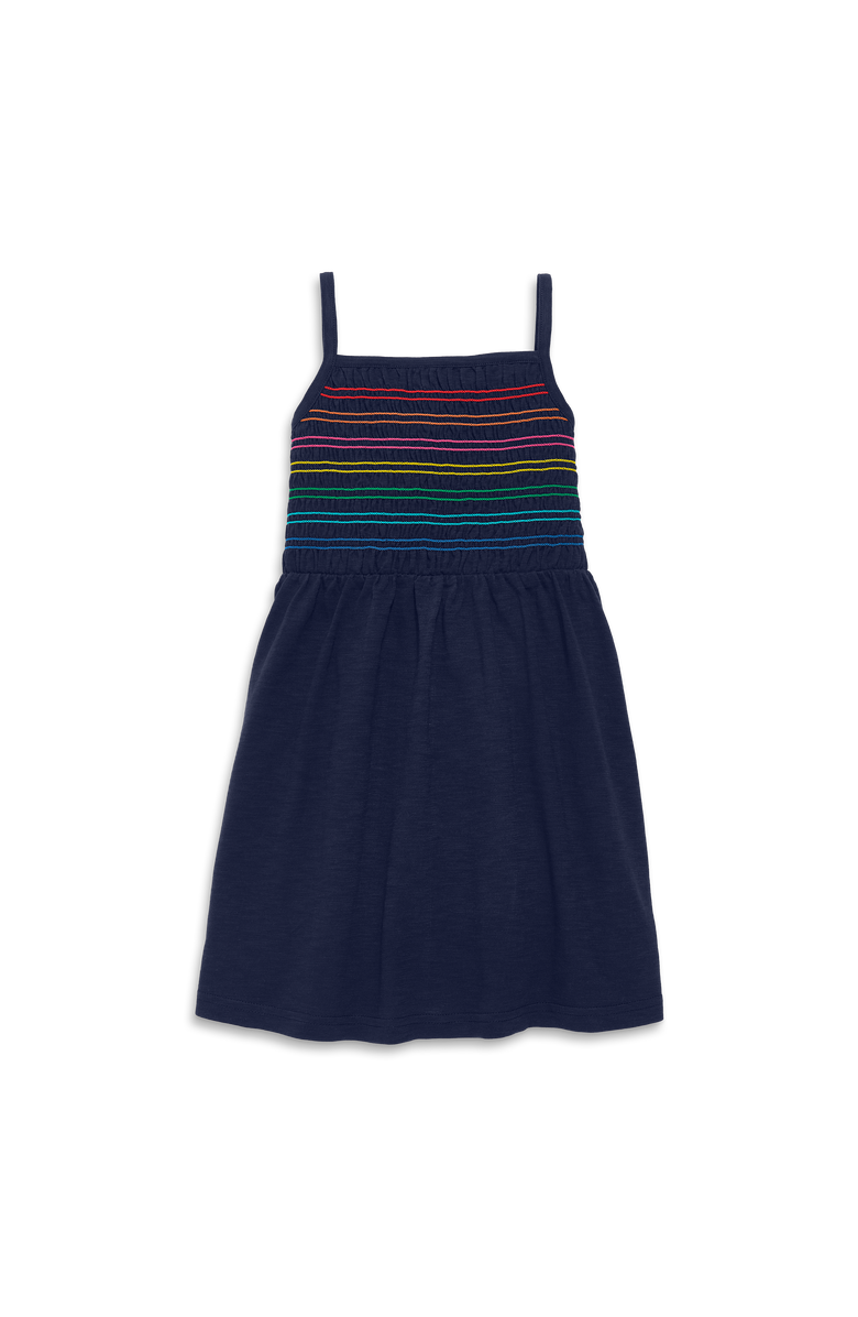 Primary Kids Rainbow Smocked Tank Dress, Main, color, 