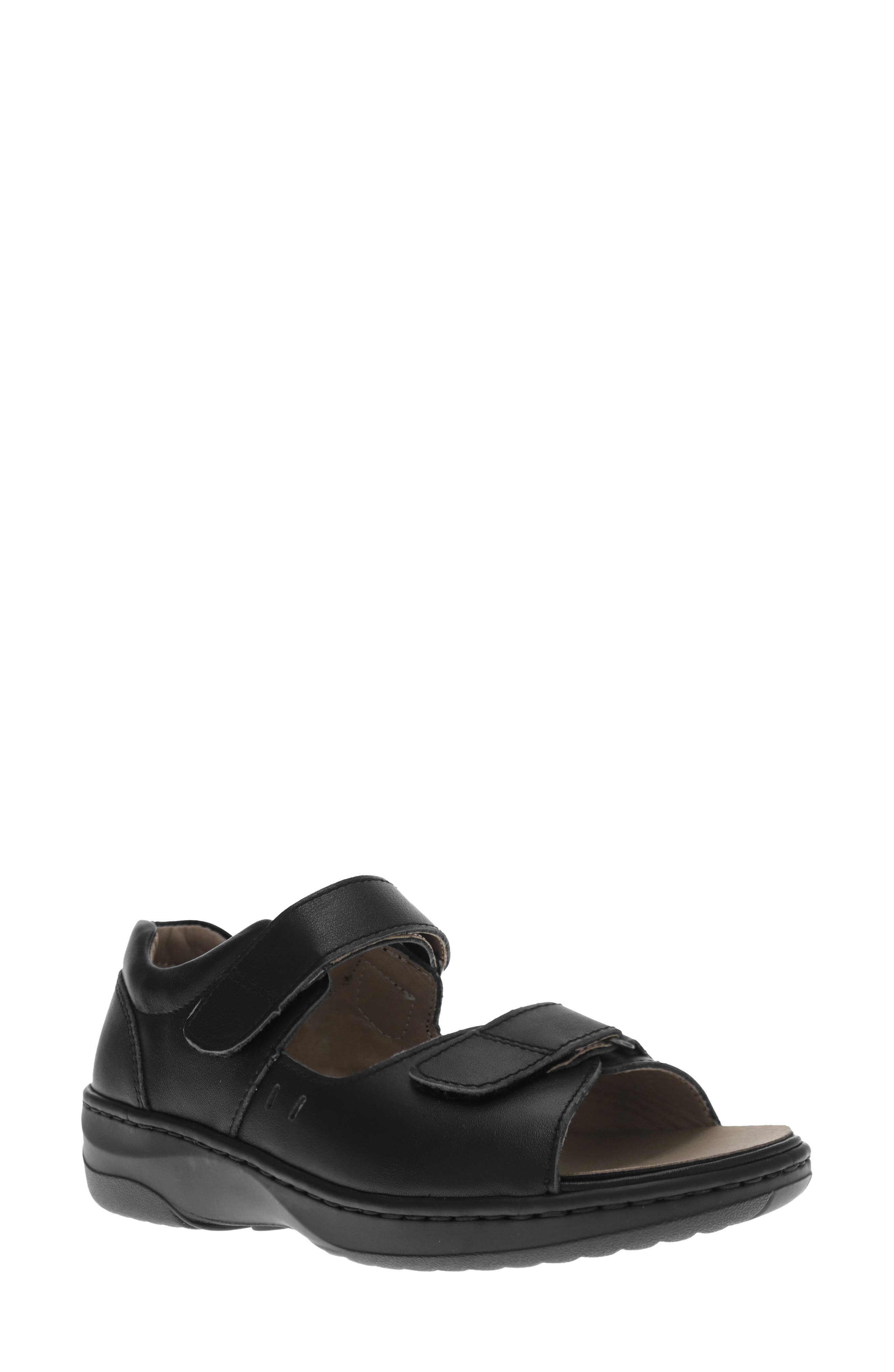 Propét Gemma Sandal, Main, color, Black