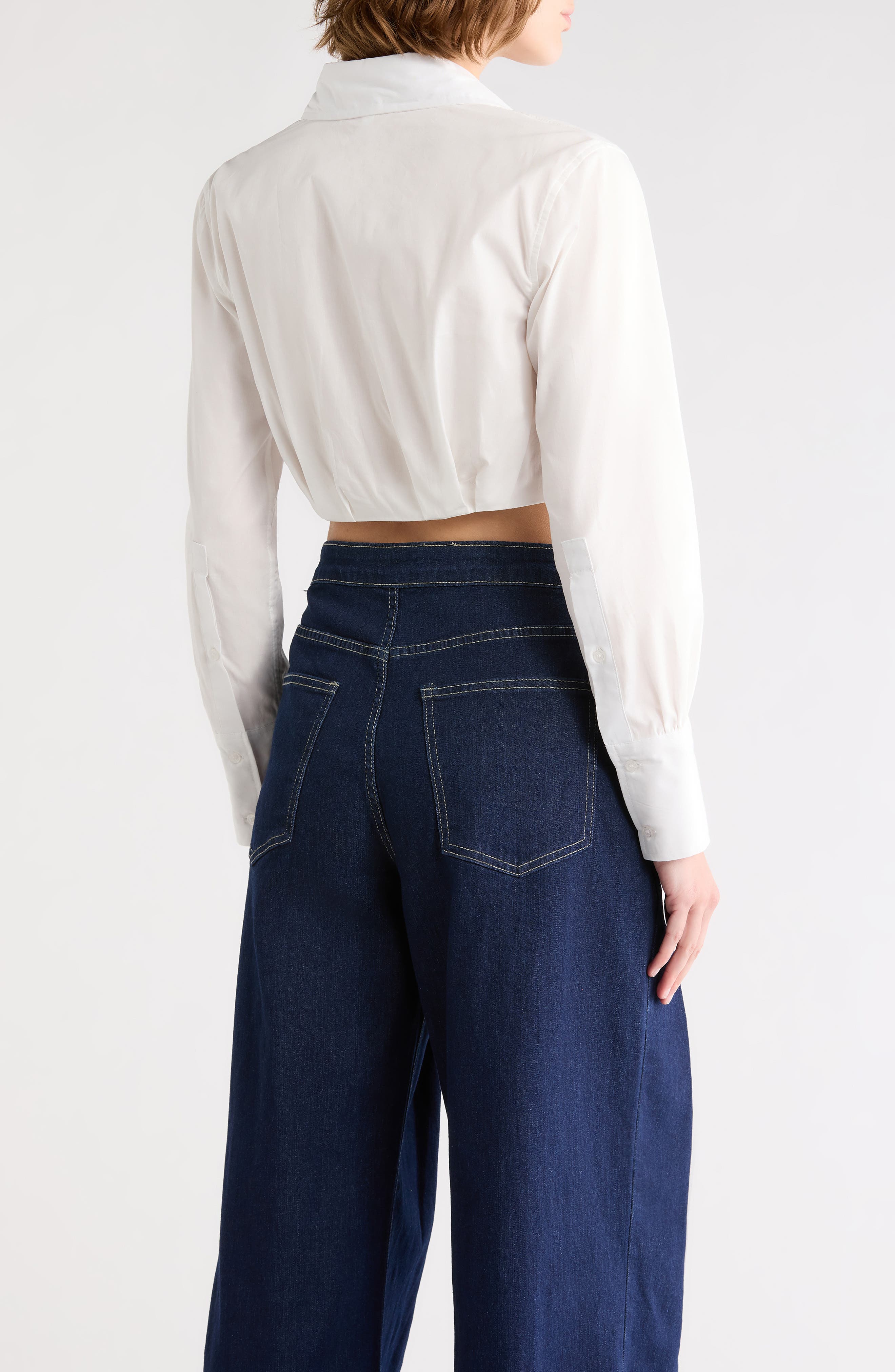 Pleated Cotton Top - image 2