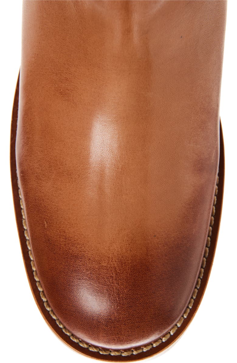 Jeffrey Campbell Camping Western Boot, Alternate, color, Natural Ruboff