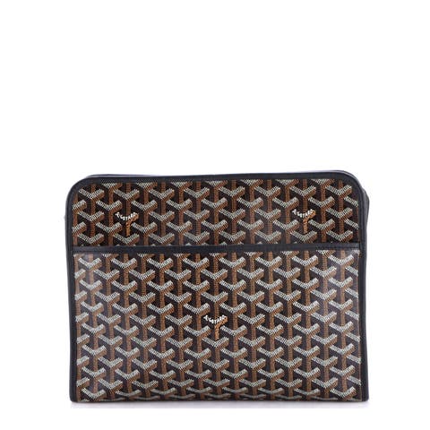 Jouvence Toiletry Pouch Coated Canvas GM