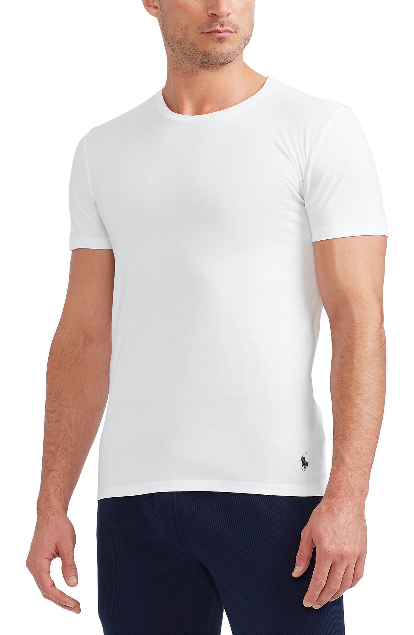 POLO RALPH LAUREN Slim Fit Tシャツ 3枚組 Polo Ralph Lauren 3-Pack Slim Fit Crewneck T-Shirt (Men) | Nordstrom