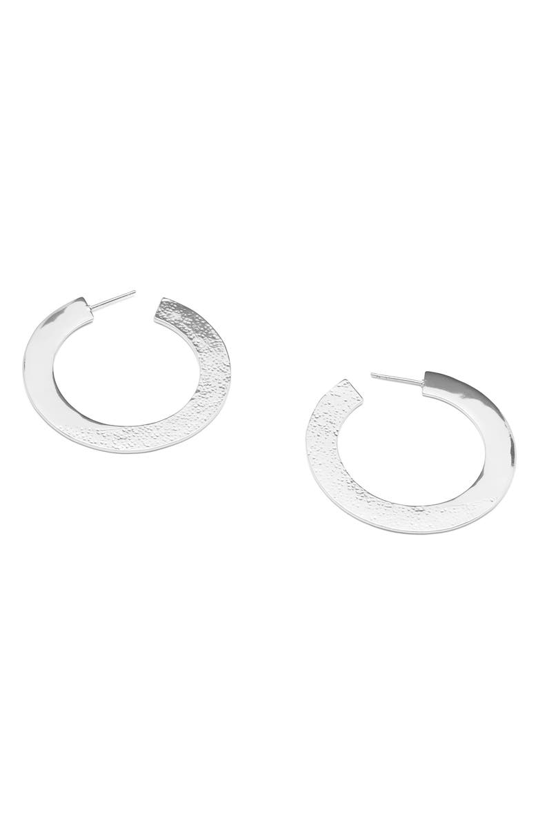 gorjana Shaye Flat Hoops, Alternate, color, 