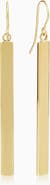 Oradina 14K Gold Pisa Drop Earrings