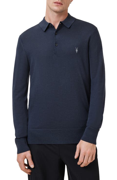 Mode Merino Wool Polo Sweater