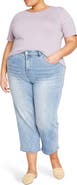 Universal Standard Crop Boyfriend Jeans