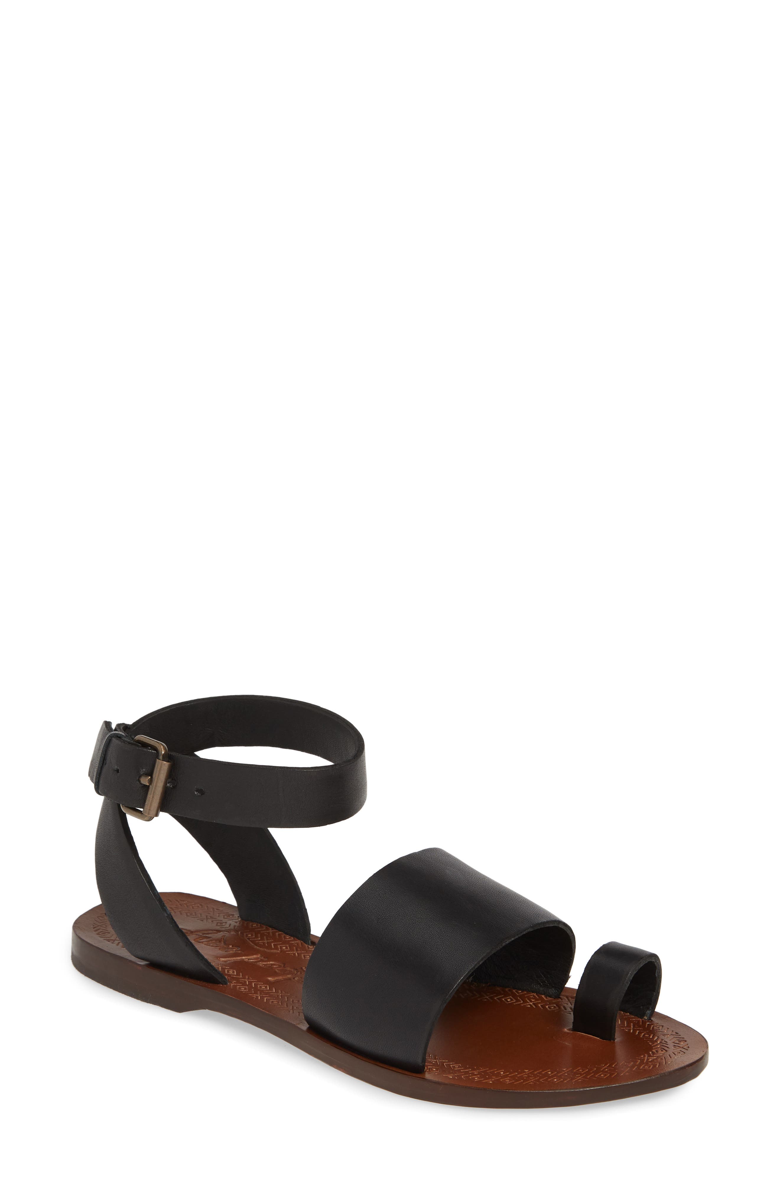 Free People Torrence Ankle Wrap Sandal, Main, color, 