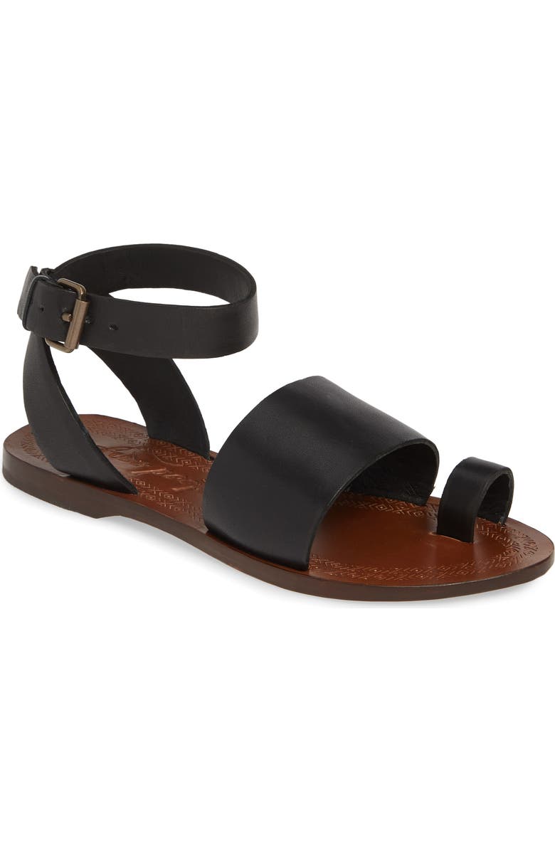 Free People Torrence Ankle Wrap Sandal, Main, color,