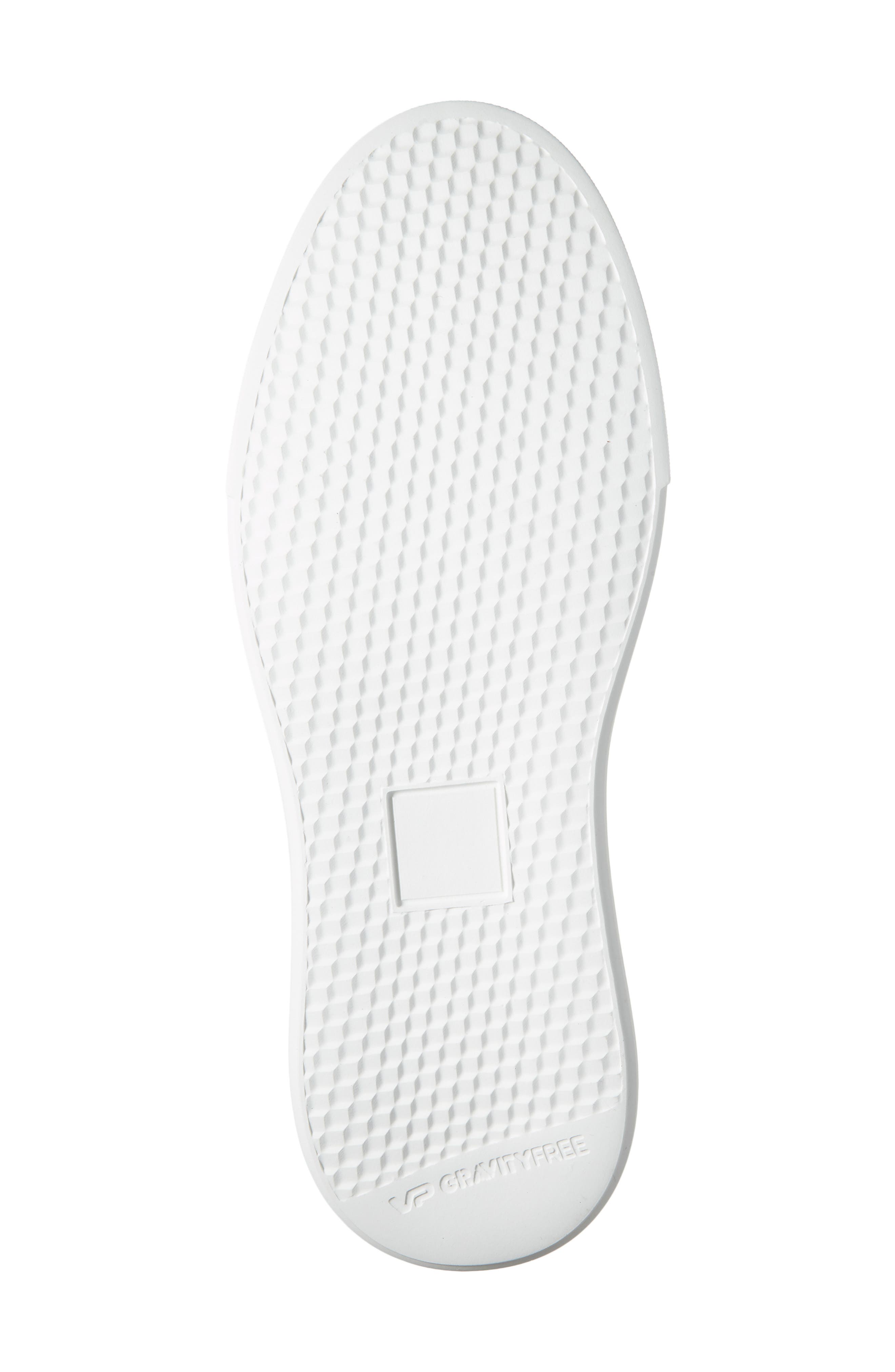 KARL LAGERFELD PARIS Embossed Karl Low Top Sneaker, Alternate, color, White