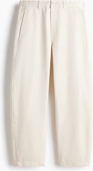 H&M Relaxed Fit Barrel Chinos