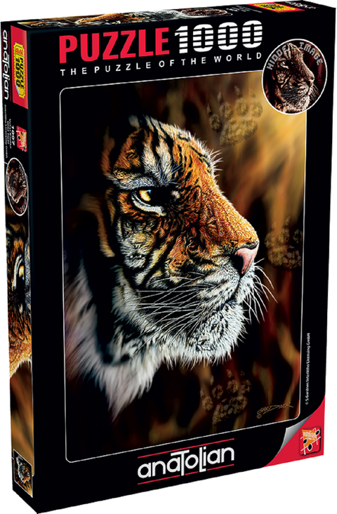 Wild Tiger 1000 piece Jigsaw Puzzle for Adults