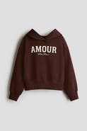 H&M Oversized Motif-detail Hoodie