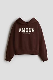 H&M Oversized Motif-detail Hoodie