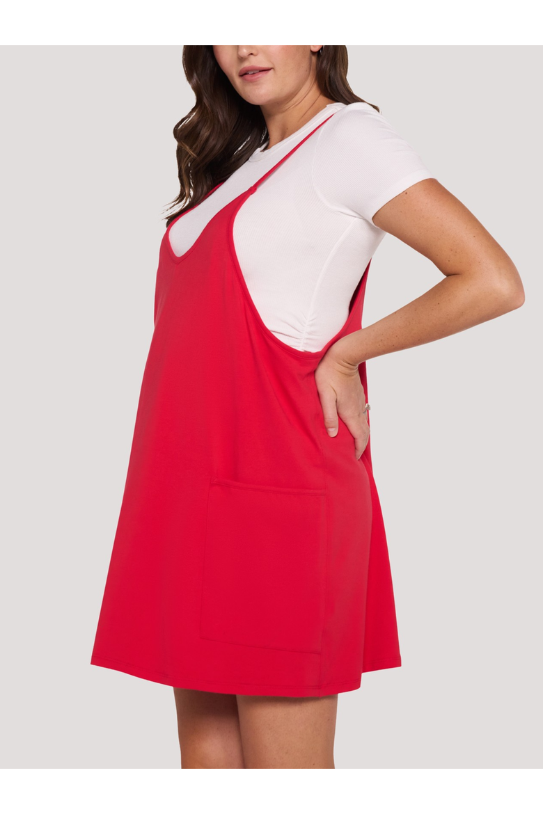 Sleeveless Relaxed Fit Dress Romper, Alternate, color, Ski Patrol