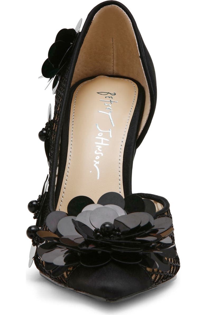 Betsey Johnson Nash Half d'Orsay Pump, Alternate, color,