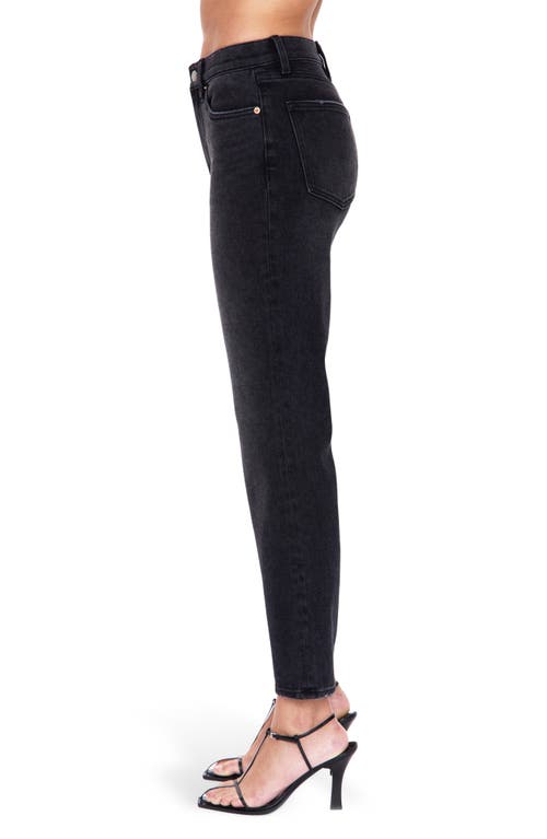 Pistola Ally High Waist Crop Bootcut Jeans In Black