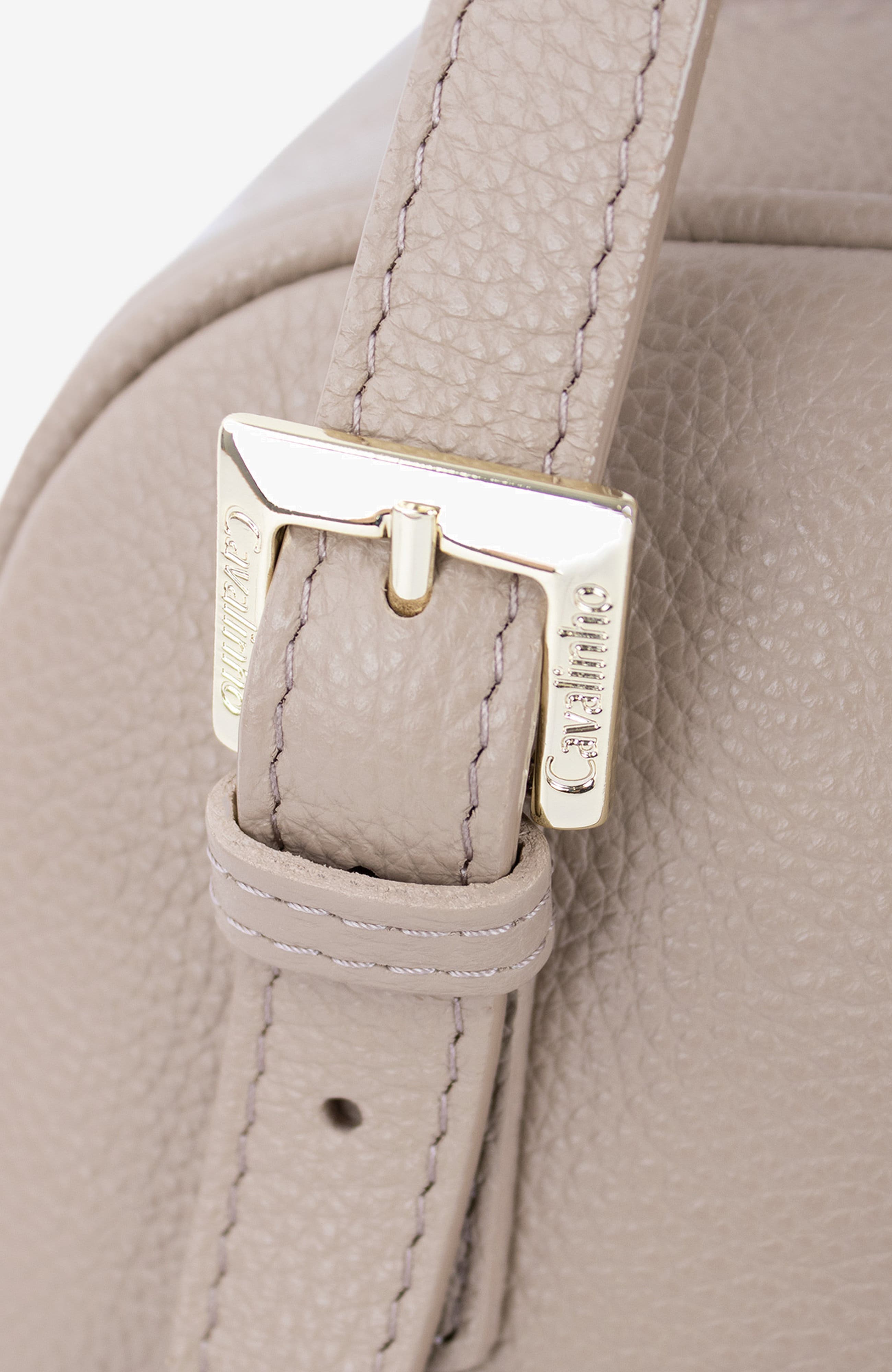 Muse 548 Pebbled Leather Backpack, Alternate, color, Light Sand