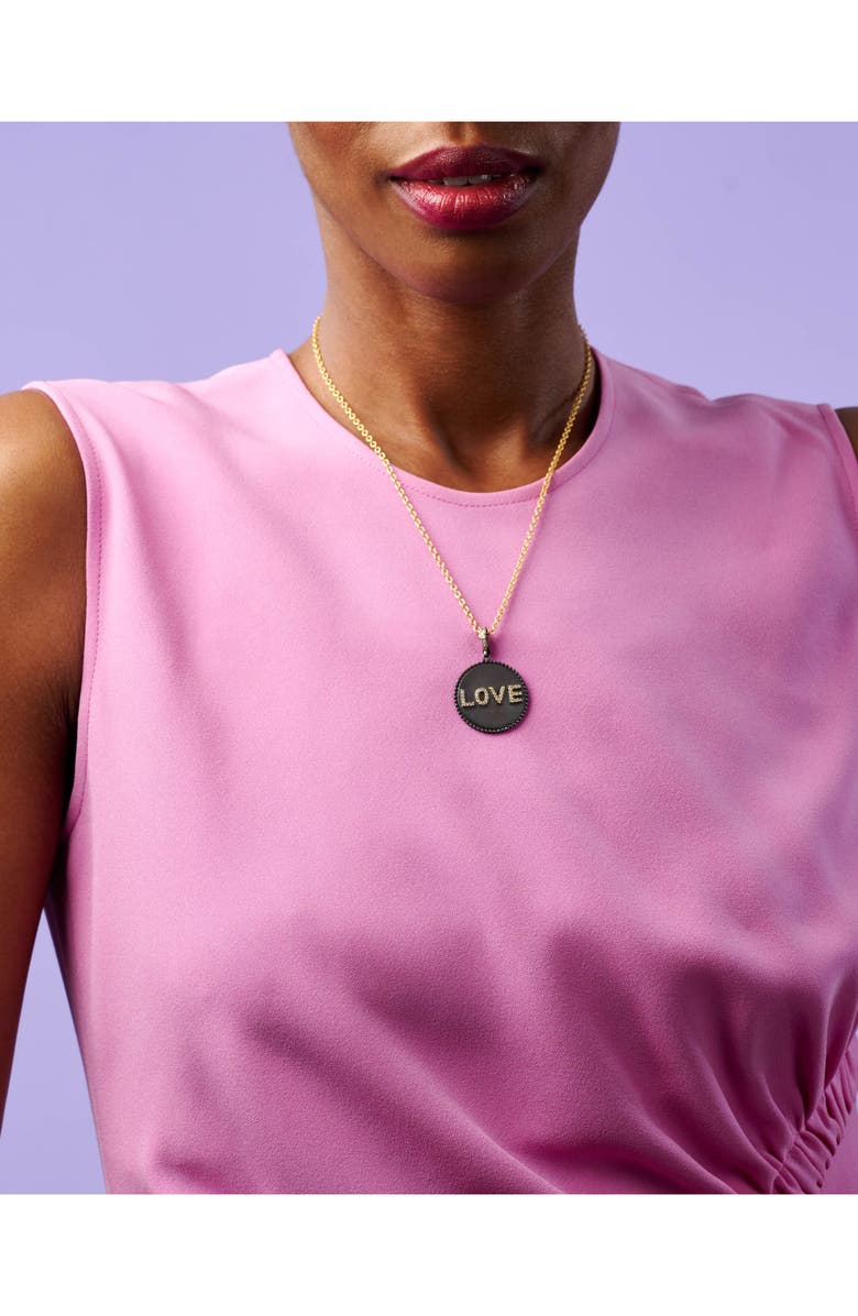 FREIDA ROTHMAN Sparkling Love Cubic Zirconia Pendant Necklace, Alternate, color,