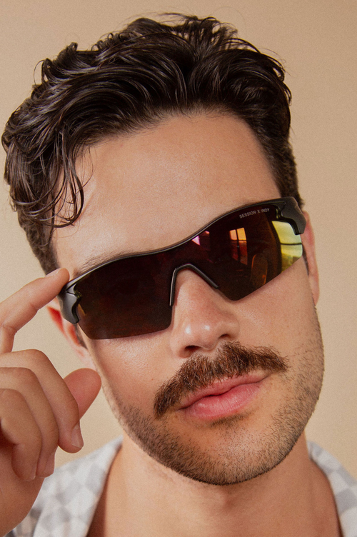 Indy Session Sport Polarized Sunglasses In Black