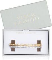 Vince Camuto 2-Pack Cubic Zirconia Bangle Bracelet