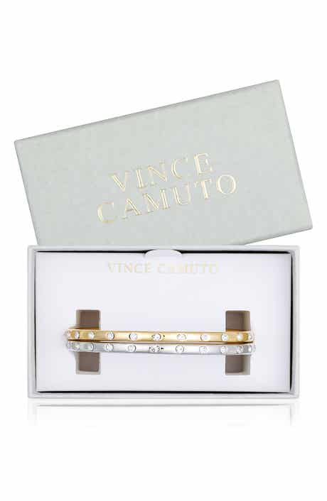 2-Pack Cubic Zirconia Bangle Bracelet