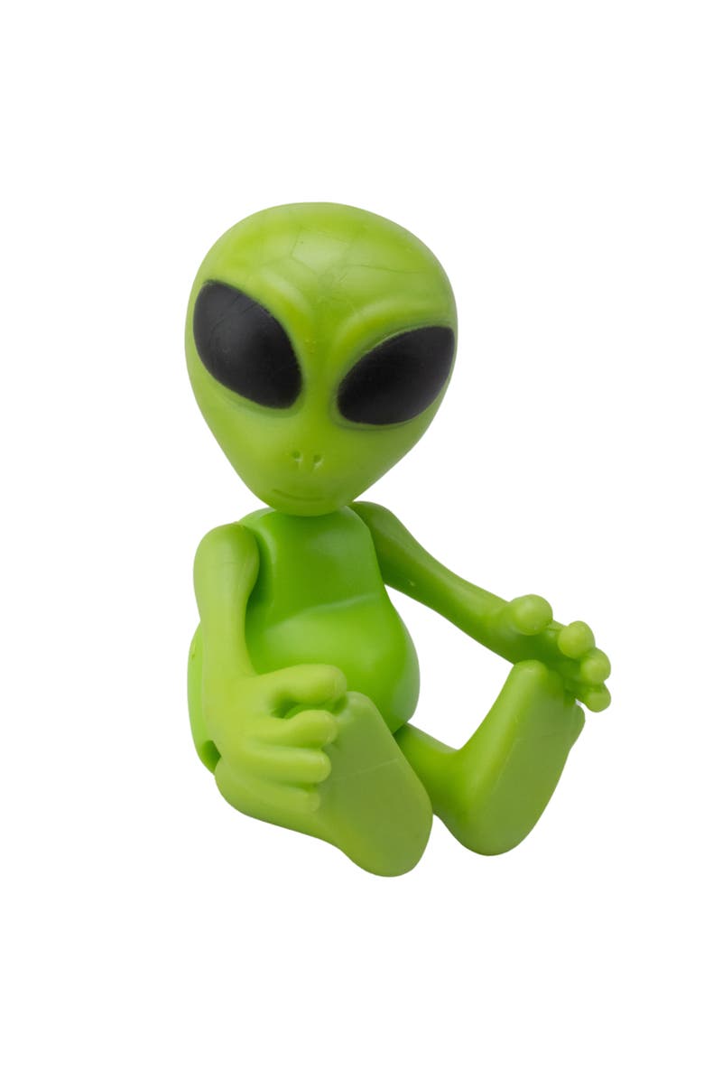 Space Adventure Alien Figurine 3 Inch Posable Action Figure Kids 3+, Alternate, color, Multicolored