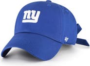 '47 Women's '47 Royal New York Giants  Bow Back Clean Up Adjustable Hat