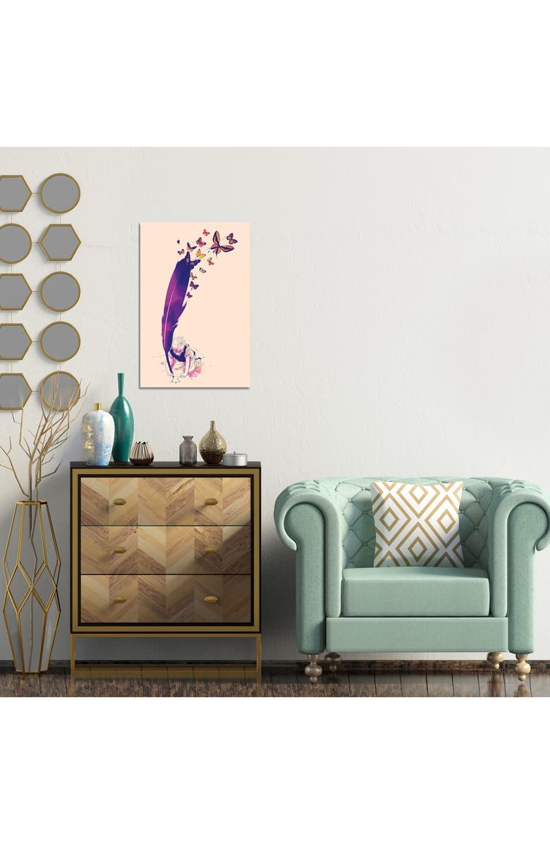 iCanvas Unlimited by Mathiole Canvas Wall Art, Alternate, color, Orange