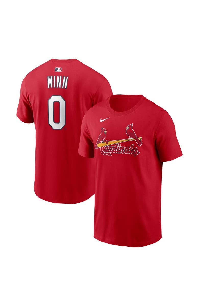 Nike Men's Nike Masyn Winn Red St. Louis Cardinals Name & Number T-Shirt, Main, color, Red