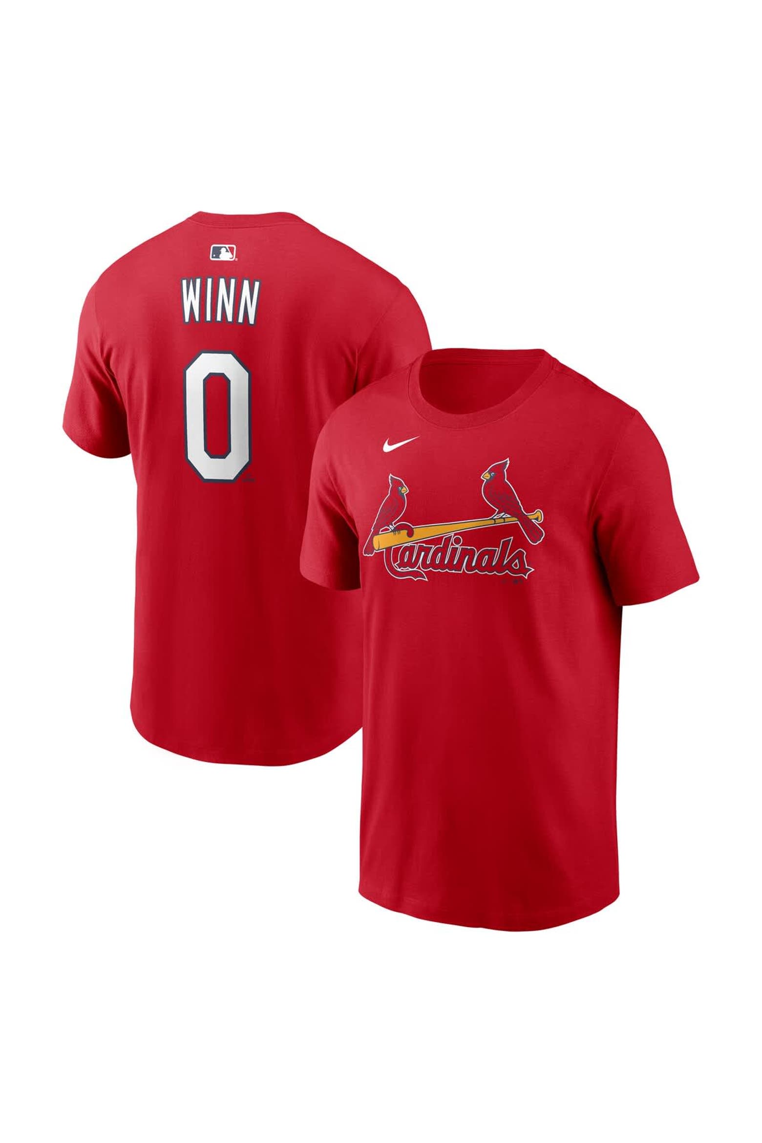 Red Color Card Names Nike Men's Nike Masyn Winn Red St. Louis Cardinals Name & Number T ...