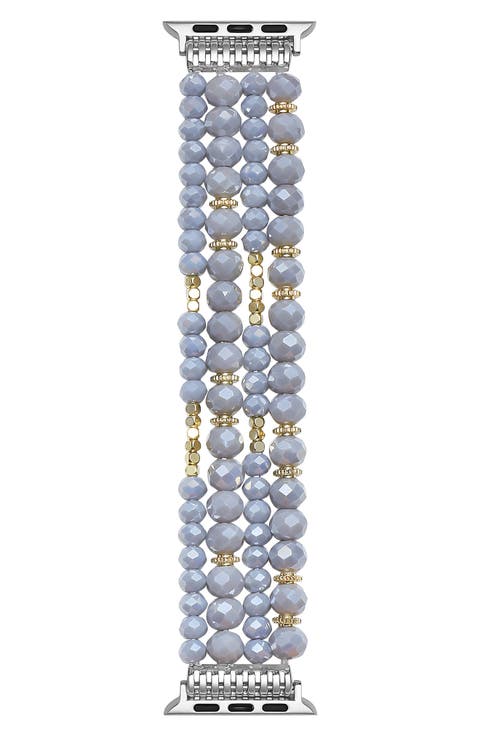 Demi Purple Beaded Apple Watch® Watchband