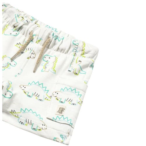 Shop Mayoral Dinosaur Drawing Bermuda Shorts