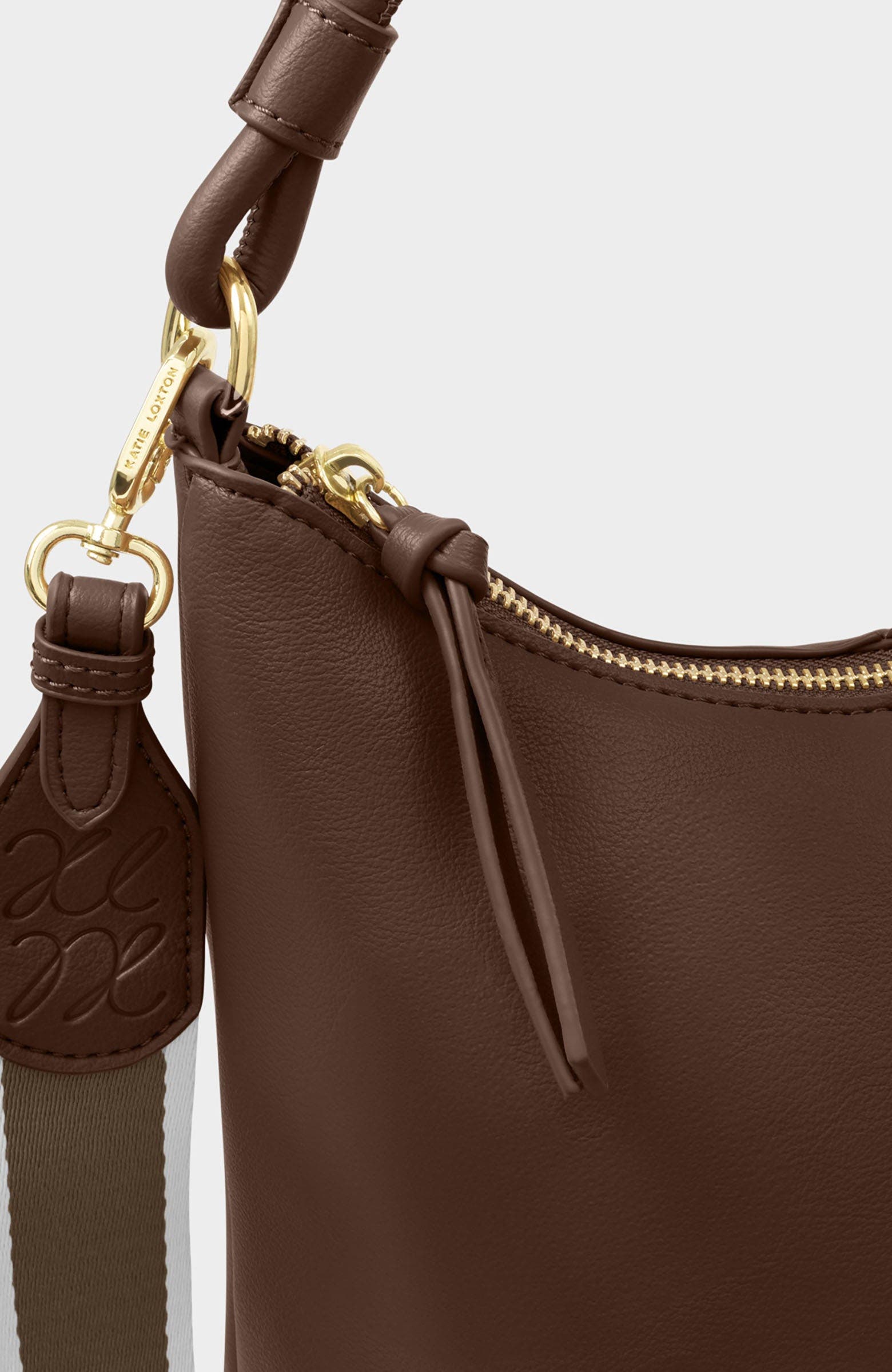 Hallie Satchel Bag, Alternate, color, Dark Chocolate