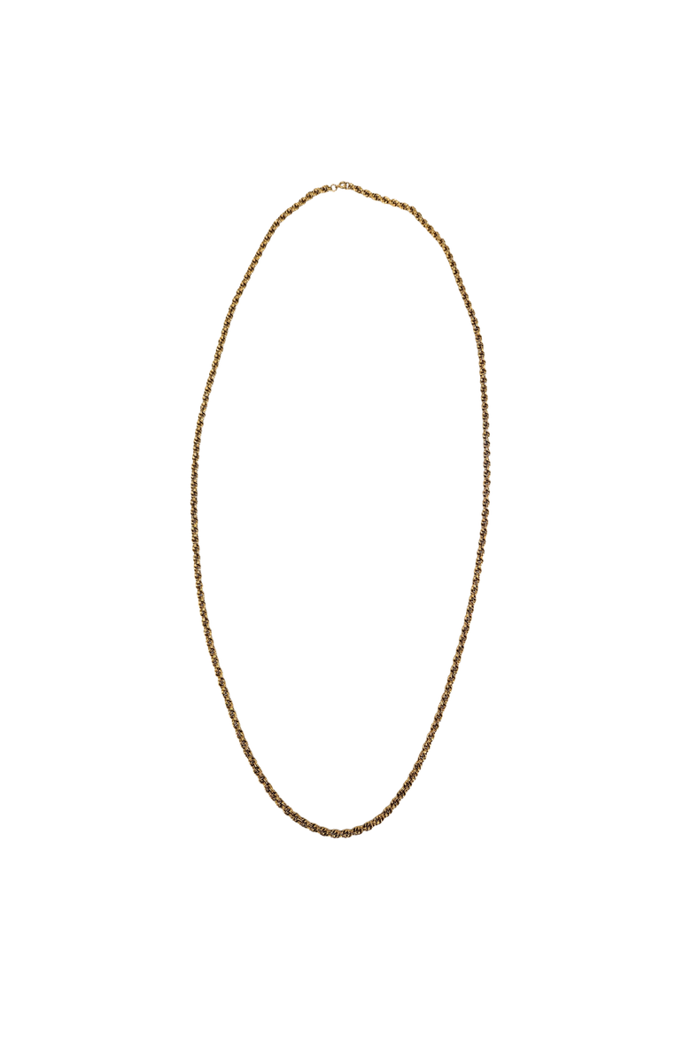 Vintage 70s Long LInk chain Necklace, Alternate, color, Gold