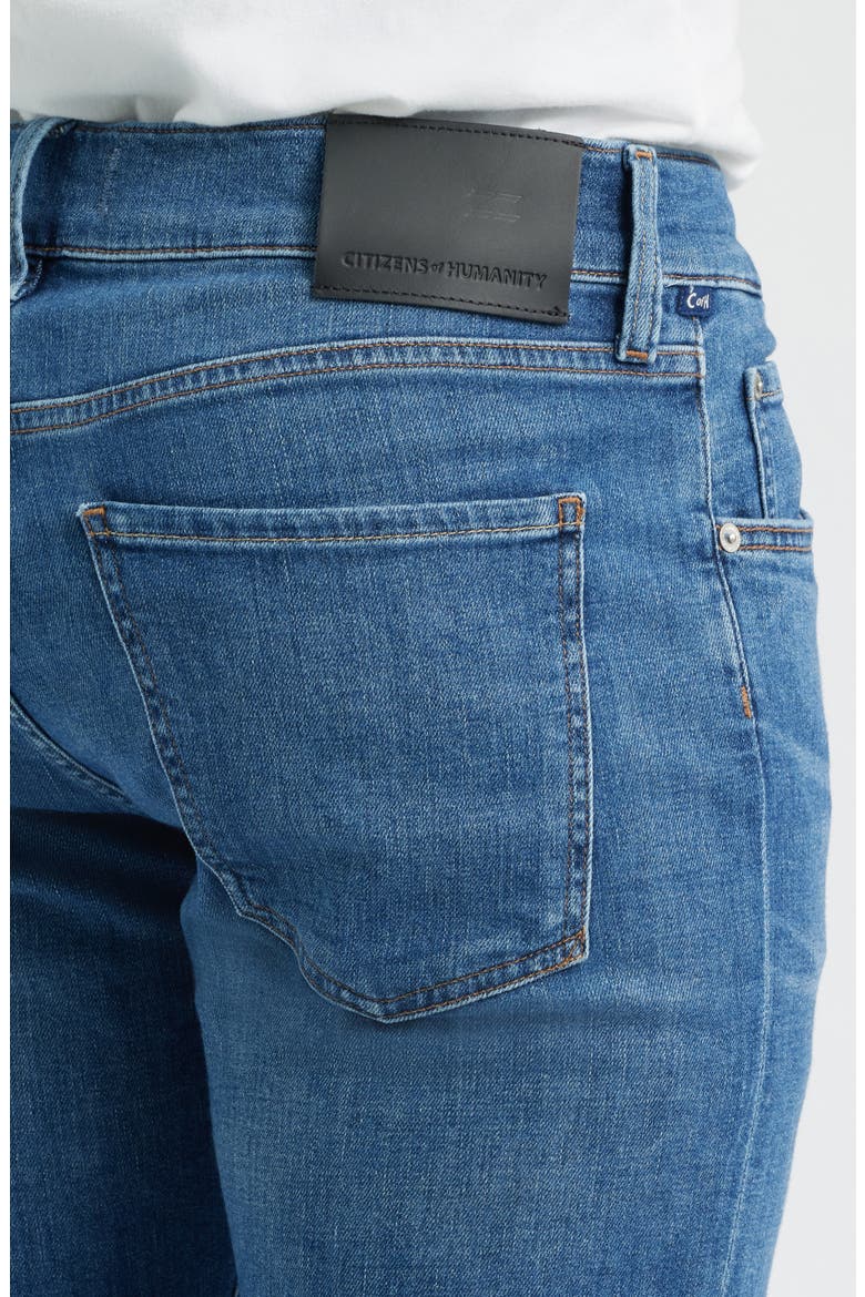 London in Milestone Slim Fit Jeans, Alternate, color, MILESTONE DK VINT IND