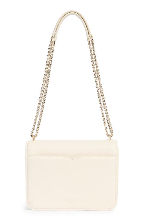 Kate Spade New York Locket Small Grain Leather Shoulder Bag In Sand
