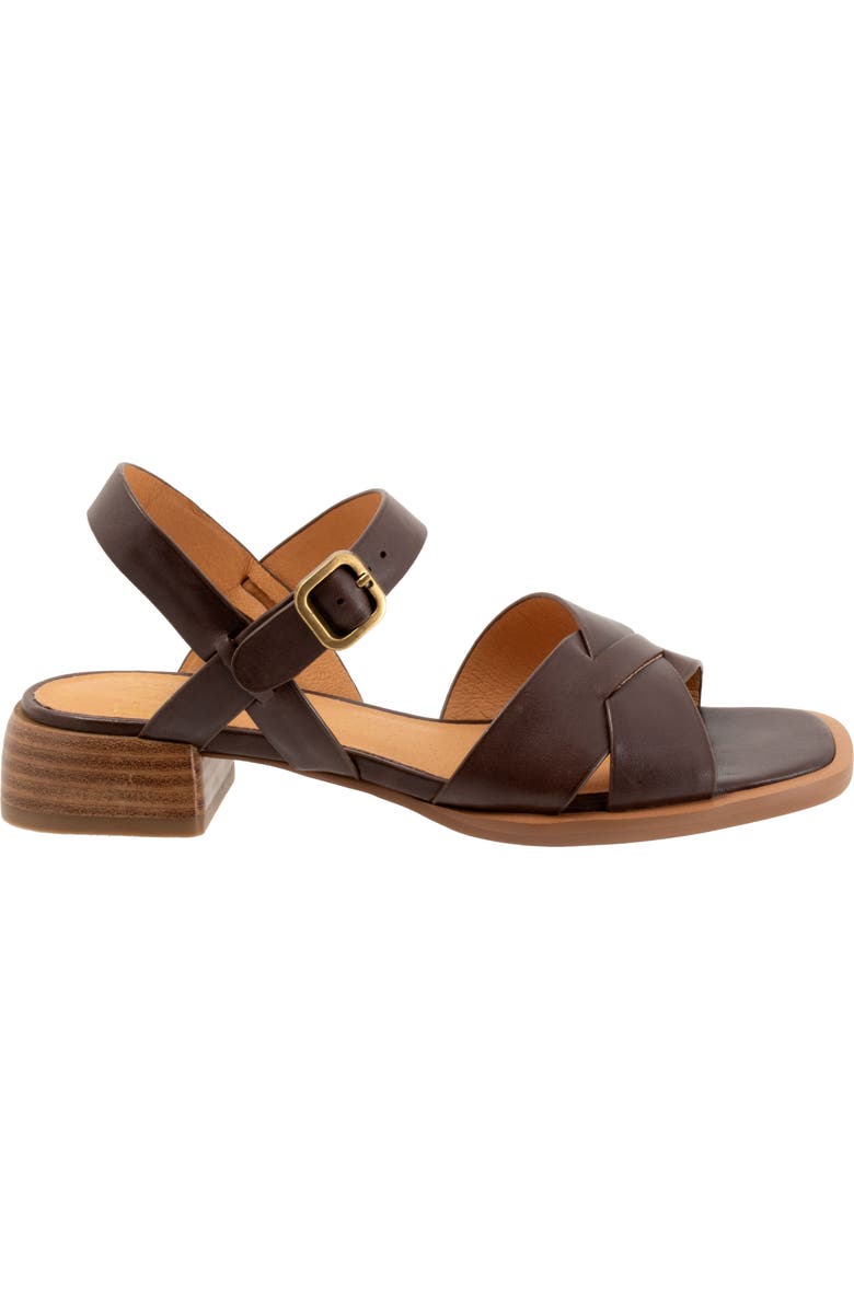 EOS FOOTWEAR Tega Ankle Strap Sandal, Alternate, color, Chestnut