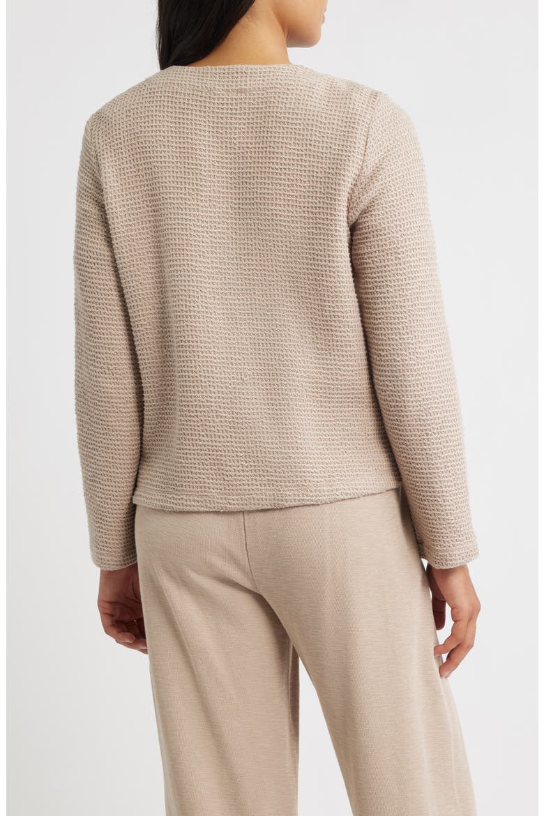 Textured Organic Cotton Jacket, Alternate, color, WHEAT