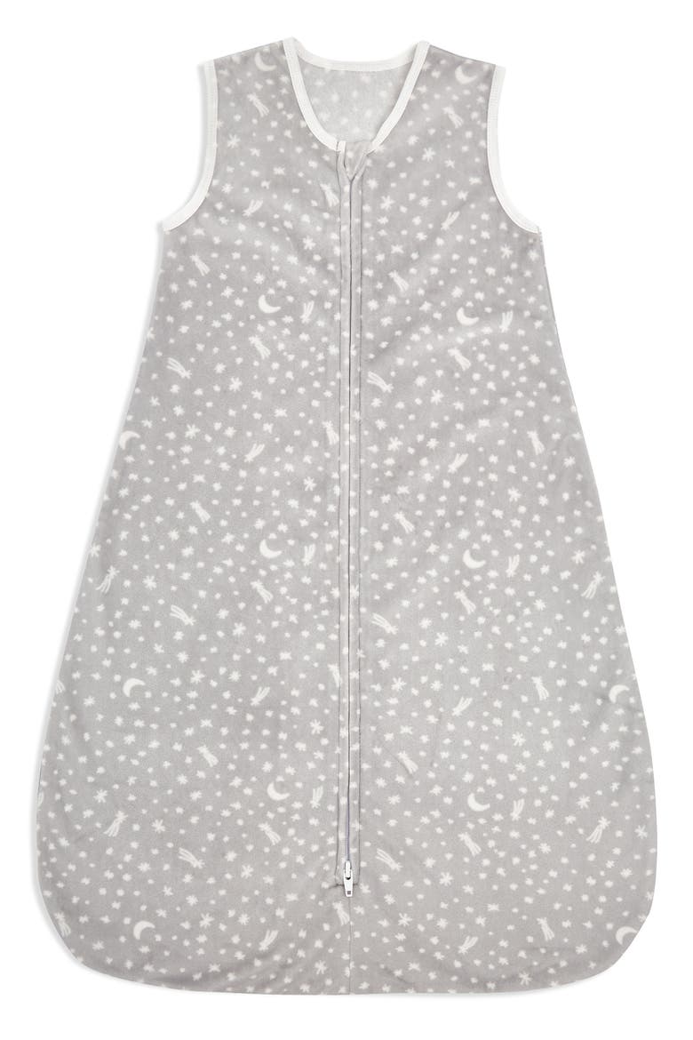 Minky Wearable Blanket, Main, color, WINTER SKY GREY